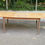 Miniature : Table à manger scandinave rectangulaire extensible en teck 220cm