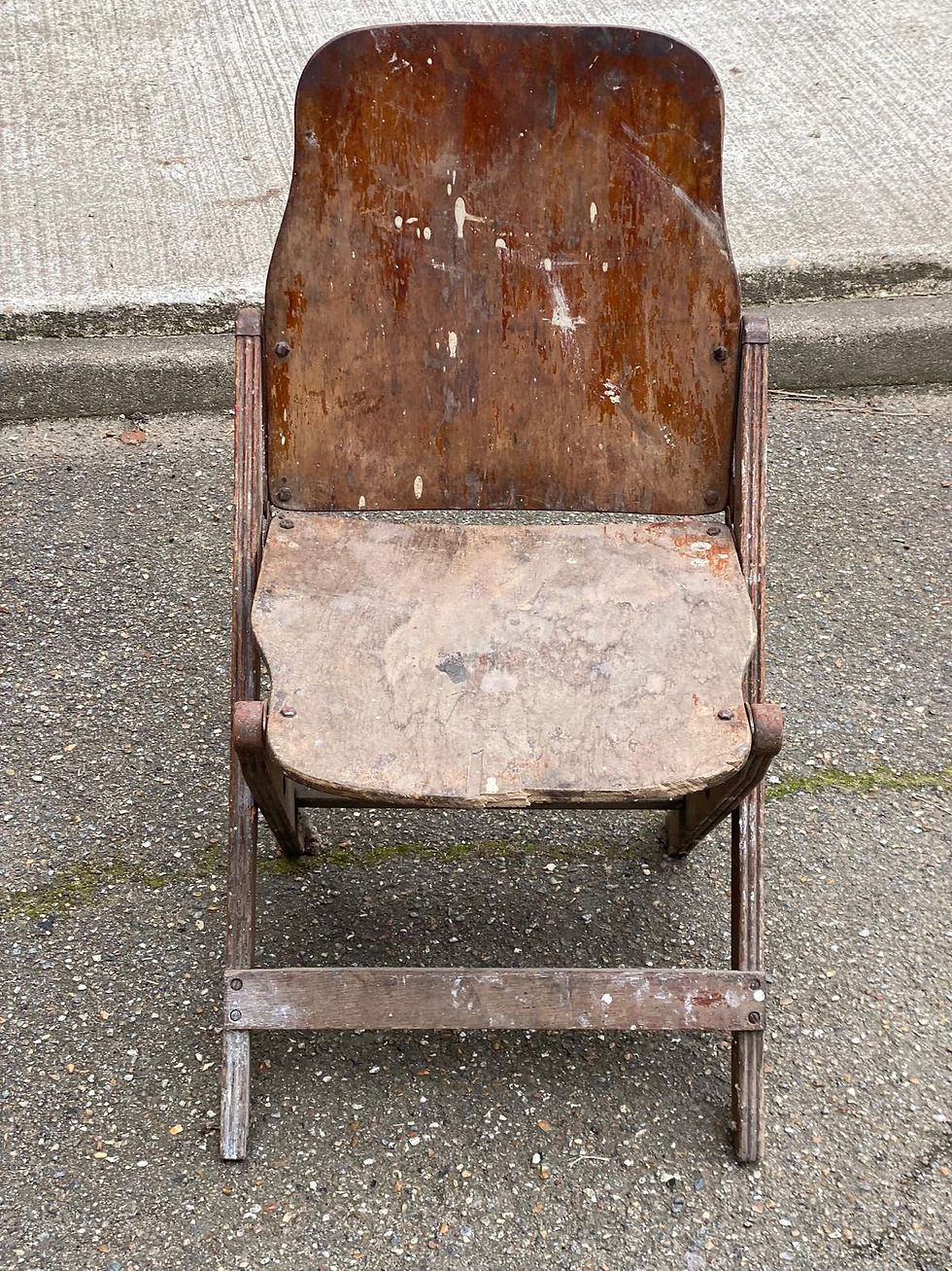Miniature : Chaise pliante US army deuxième guerre mondiale