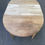 Miniature : Table à manger ronde extensible ovale art déco rénovée en chêne massif 160cm