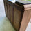 Miniature : Buffet parisien art déco vintage rénové en bois massif et marbre 1930