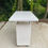 Miniature : Table bar habitat blanche laquée 100cm