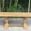 Miniature : Table à manger de monastère rénovée en chêne massif XIXème