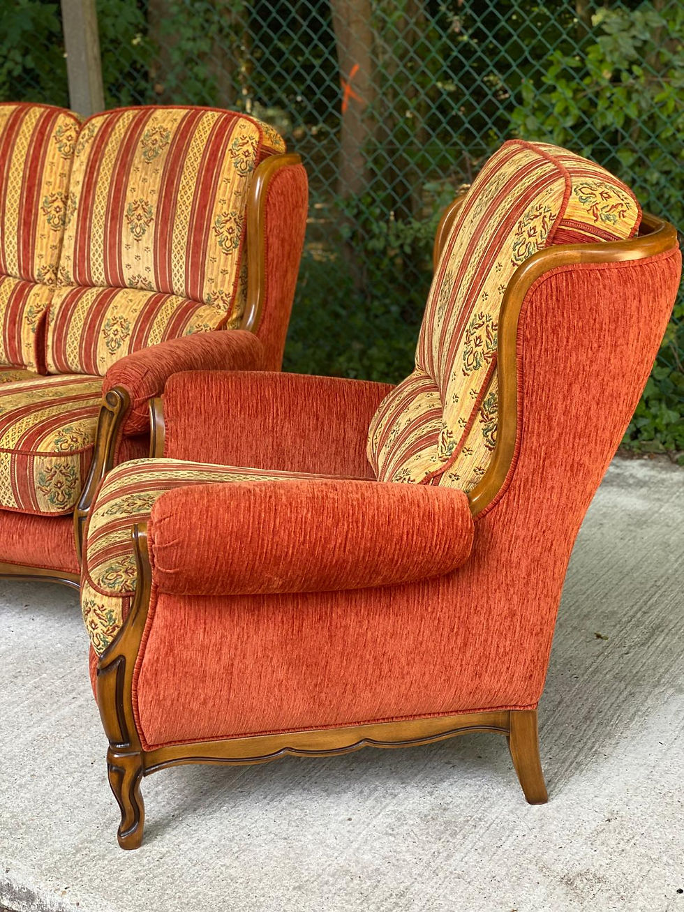 Miniature : Salon vintage Louis XV B.Marly France vers 1950
