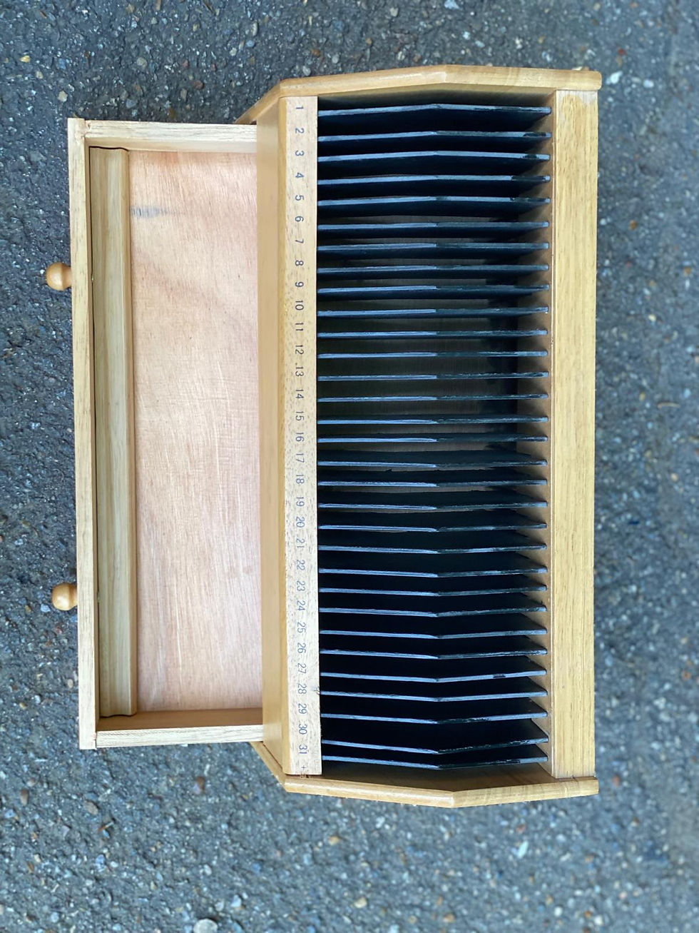 Miniature : Organisateur trieur de bureau mensuel en bois