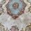 Miniature : Tapis persan beige en laine motifs fleurs 200x300