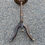 Miniature : Table d’appoint ronde sellette tripode en bois massif 54cm