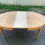 Miniature : Table à manger ronde extensible Louis XVI rénovée 160cm XIXème