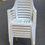 Miniature : 6 fauteuils en plastique blanc pour jardin extérieur