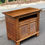 Miniature : Buffet scandinave en bois massif 2 portes 100cm