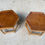 Miniature : 2 tables basses en bambou vintage