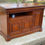 Miniature : Buffet Louis Philippe campagnard en bois avec 2 tiroirs et 3 portes 126cm