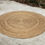 Miniature : Tapis de jute scandinave rond naturel Husch 155cm
