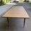 Miniature : Table à manger scandinave rectangulaire extensible en teck 220cm