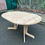 Miniature : Table à manger ronde extensible Rainer Daumiller pour Hirtshals Sawaerk 145cm