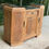 Miniature : Buffet parisien art déco vintage rénové en bois massif et marbre 1930