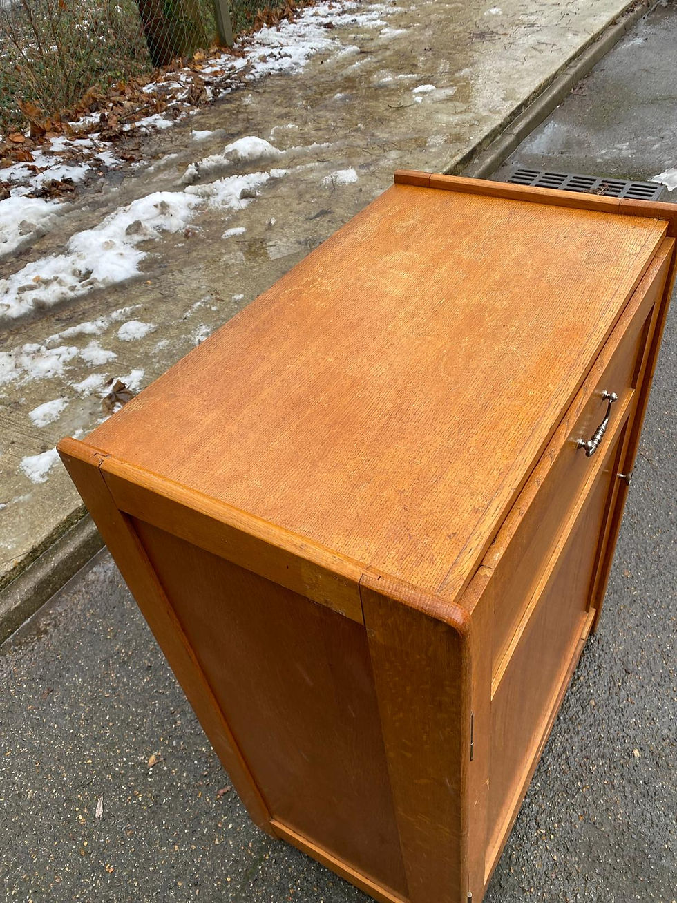 Miniature : Armoire scandinave 1950 en bois