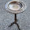Miniature : Table d’appoint ronde sellette tripode en bois massif 54cm