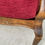 Miniature : Paire de fauteuils Louis XV en bois massif et velours bordeaux
