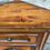 Miniature : Buffet anglais en bois meuble TV d'angle en bois massif