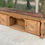 Miniature : Buffet breton 2 corps rénové en chêne massif brut 200cm