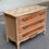 Miniature : Commode Bibus Louis XV rénovée en bois massif brut et marqueterie