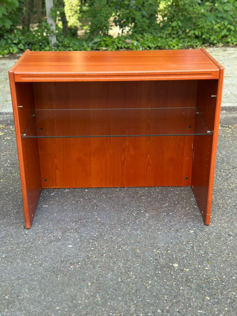 Étagère buffet scandinave vintage en bois des années 60
