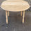 Miniature : Table à manger ronde extensible rénovée Louis Philippe 115cm 6 personnes