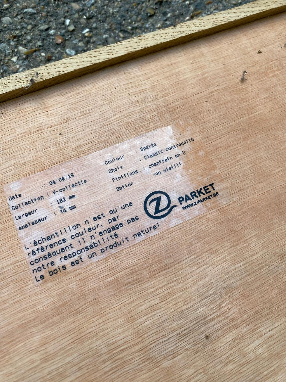 Miniature : Planche de parquet ou plateau de table 85x180x3cm