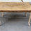 Miniature : Table à manger extensible Louis XV rénové en bois brut 220cm
