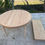 Miniature : Table à manger ronde extensible rénovée Louis Philippe 115cm 2 rallonges