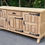 Miniature : Buffet enfilade brutaliste style art déco 210cm XIXème