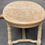 Miniature : Table à manger de ferme ronde ovale extensible rénovée en bois brut 260cm