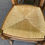 Miniature : 4 chaises bois massif chêne moyen et paille style Louis Philippe