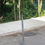 Miniature : Lampadaire italien vintage effet marbre gris à coupole ovale