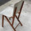 Miniature : Chaise américaine pliable vintage en bois