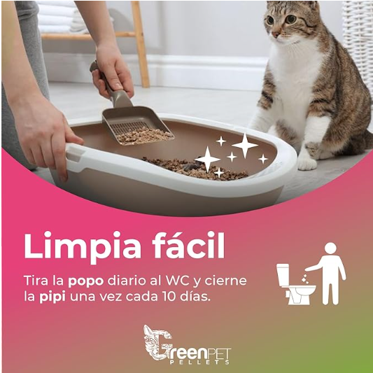 Miniatura: Green Pet Arena para Gatos Presentación 3 Kg.