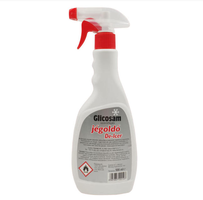 Solutie dezghetare Glicosam cu pompa 500 ml, flacon albastru