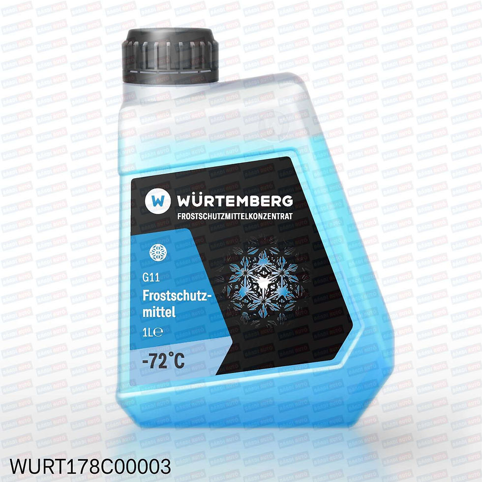 Flacon Wurtemberg antigel G11 albastru concentrat 1 L pentru sistem racire auto