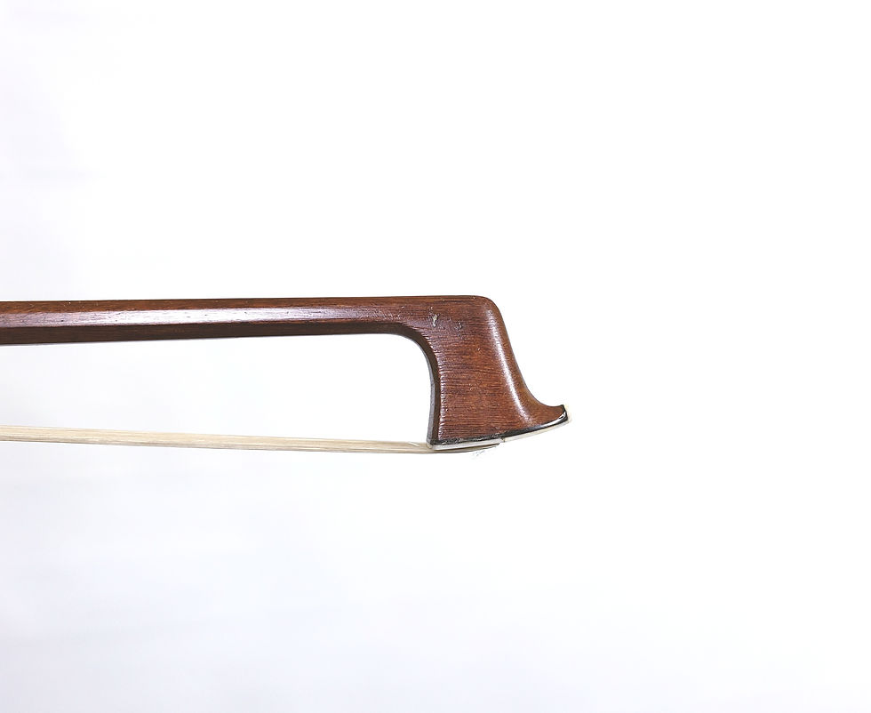 Thumbnail: W.M. Hammig Violin Bow, turn of the 20th c, Leipzig, Germany 