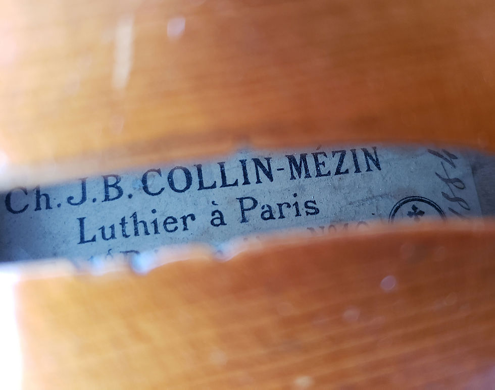 Thumbnail: Charles Jean-Baptiste Collin-Mezin Pere Violin, Paris, France, 1884