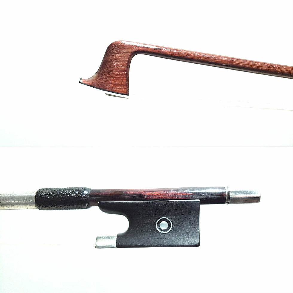 Thumbnail: Eugène Nicolas Sartory Violin Bow, c. 1915, Paris, France