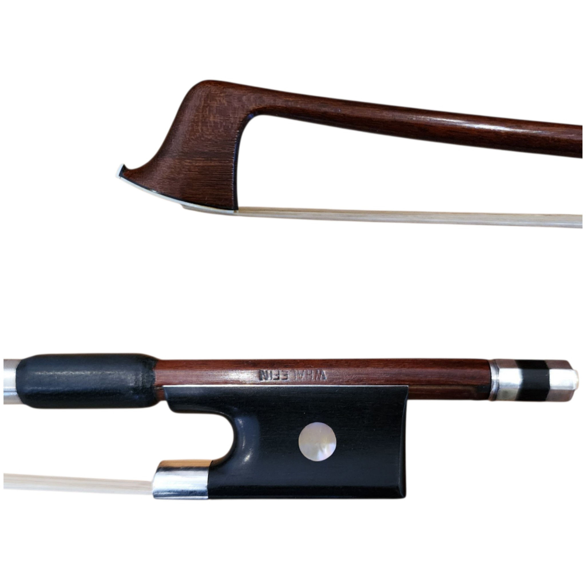 Charles Nicolas Bazin Violin Bow, Mirecourt, France  1890