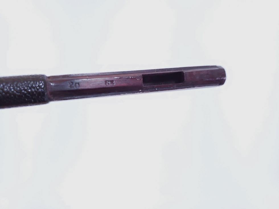 Thumbnail: Emile August Ouchard Fils Violin Bow, Gan, France, 1963