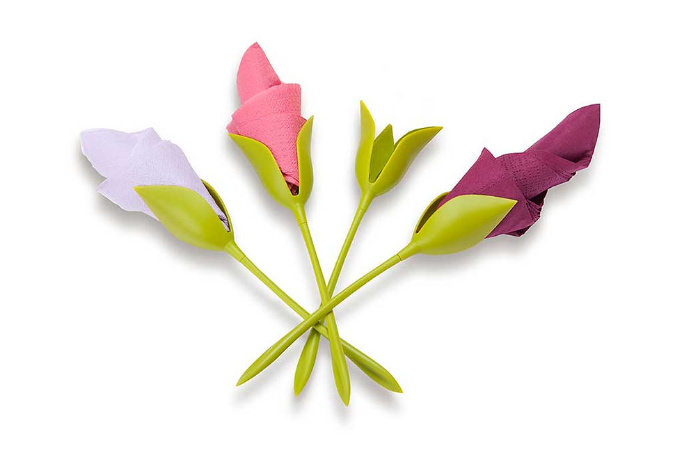 Miniatura: PORTATOVAGLIOLI "FIORE"