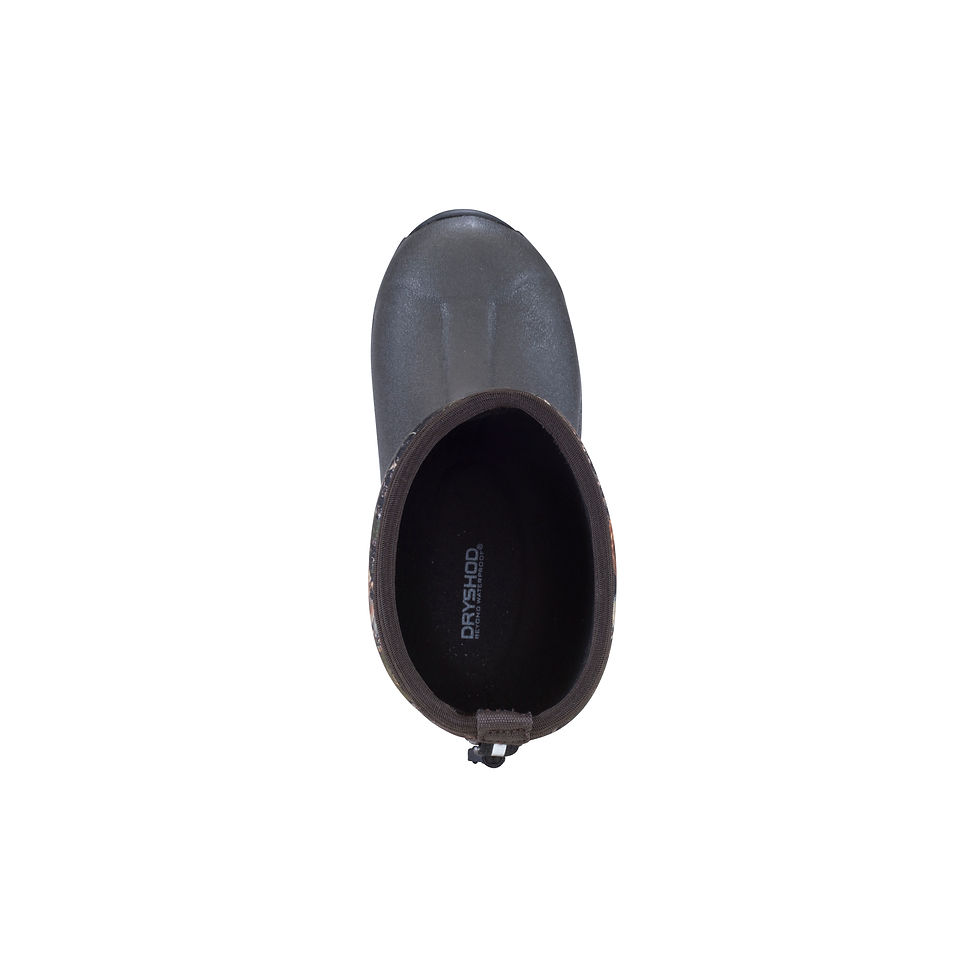 Thumbnail: Dryshod Arctic Storm Kid's Winter Boot - Black/Camo High