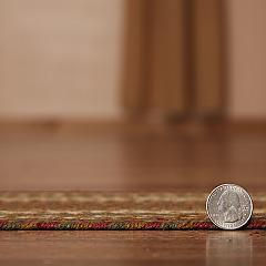 Thumbnail: Tea Cabin Jute Stair Tread Oval Latex 8.5x27