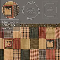 Thumbnail: Tea Cabin Shower Curtain Patchwork 72x72