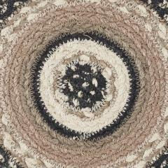 Thumbnail: Sawyer Mill Charcoal Creme Jute Trivet 15