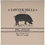 Thumbnail: Sawyer Mill Charcoal Pig Shower Curtain 72x72