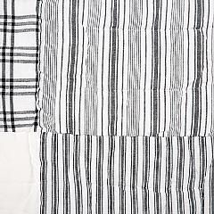 Thumbnail: Sawyer Mill Black Block Throw 60x50